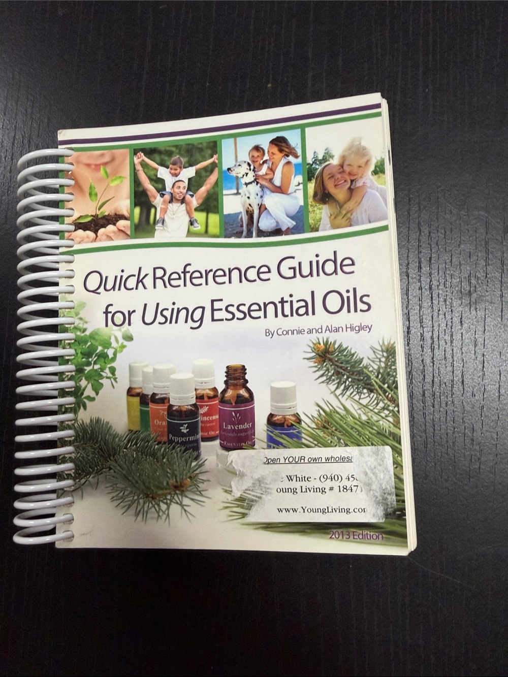 Quick Reference Guide for Using Essential Oils - White Cover